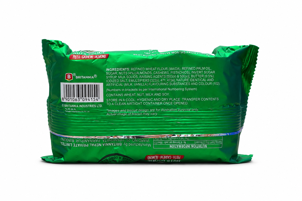 BRITANNIA GOOD DAY NUTS COOKIE 200GM